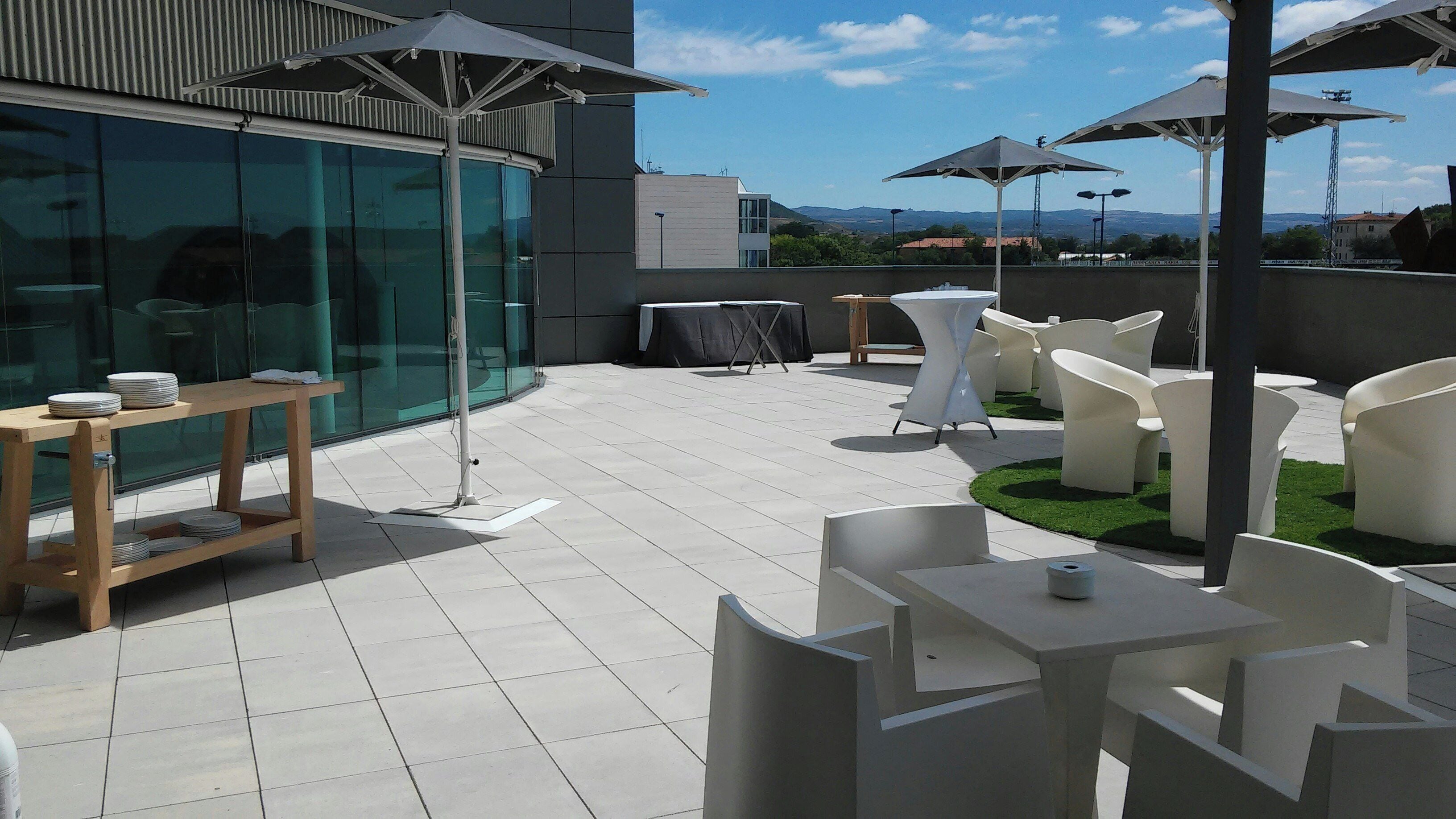 Rooftop terrace