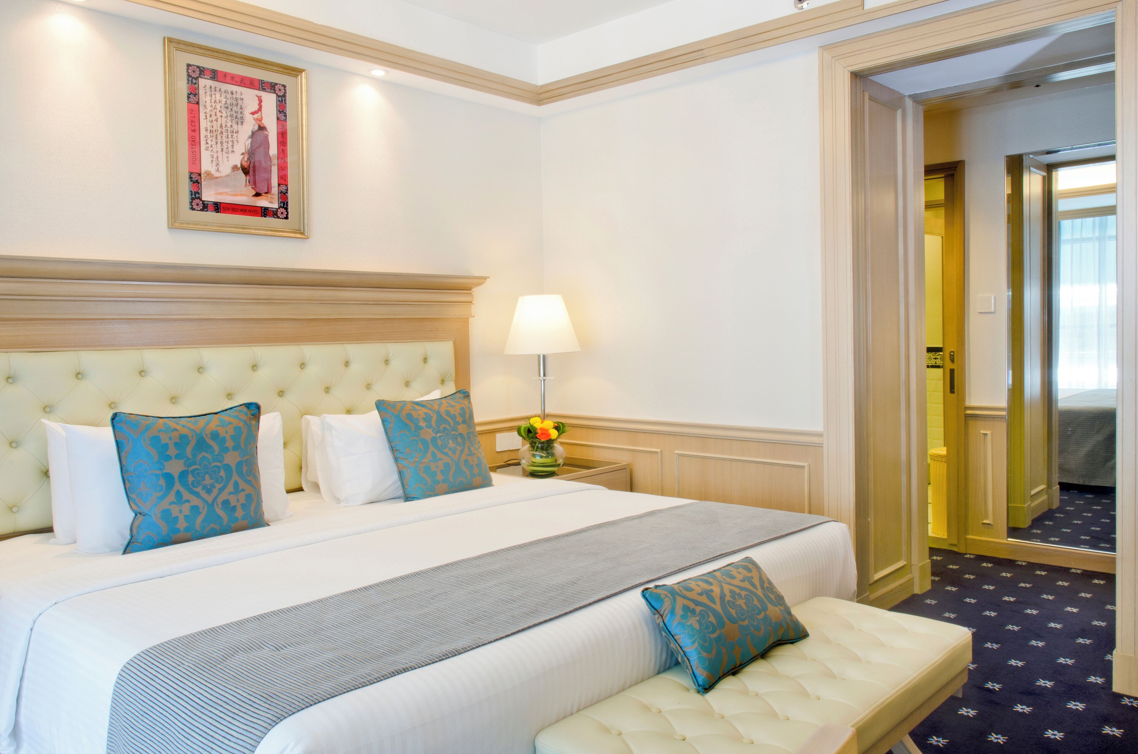 Kahden hengen superior-huone (kaksi sänkyä) | Minibaari, tallelokero huoneessa, työpöytä, pimennysverhot