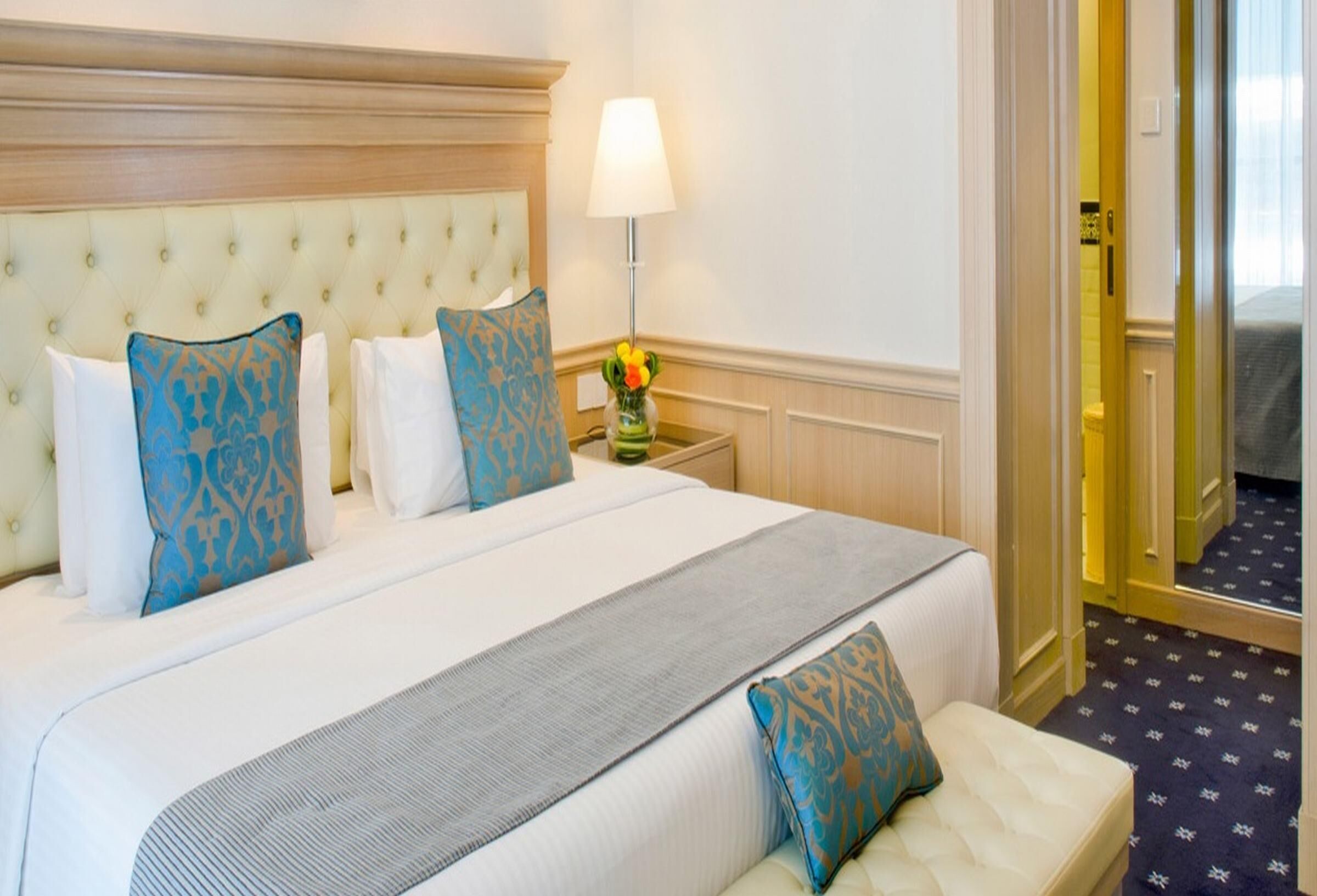 Minibar, in-room safe, desk, blackout drapes