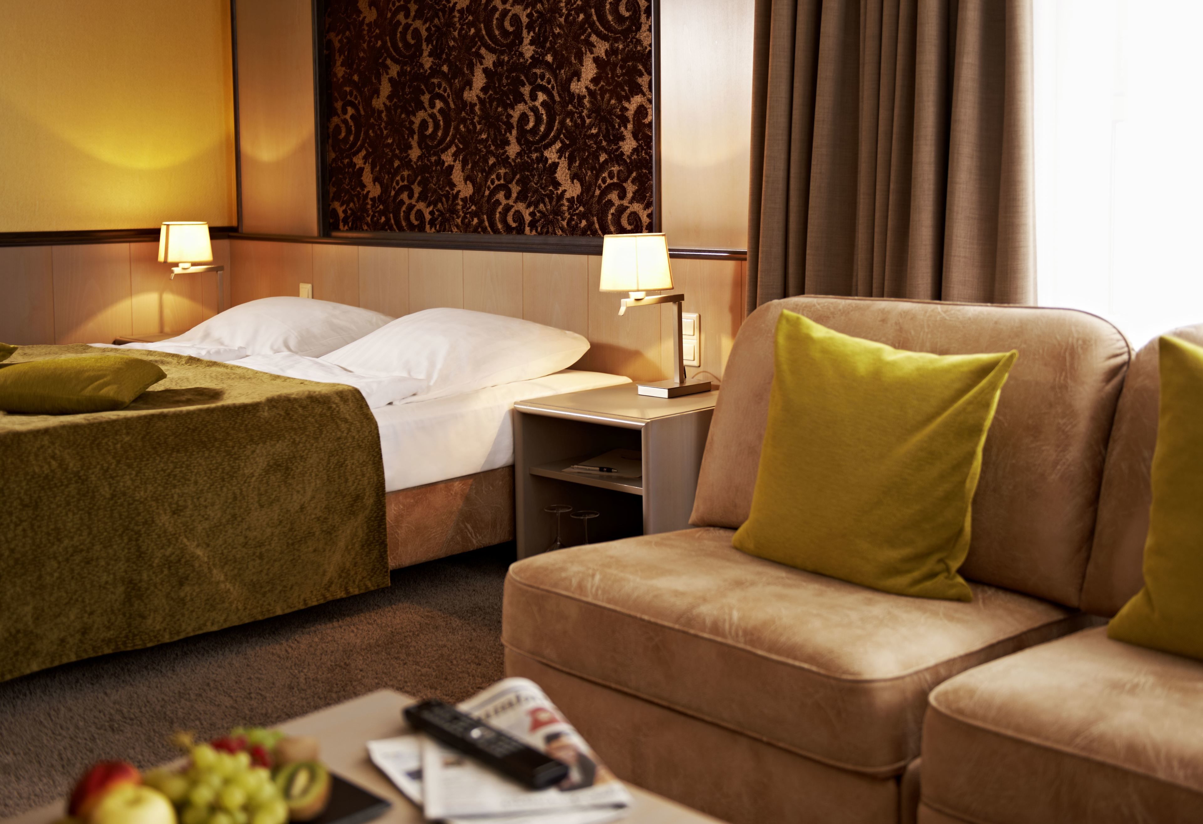 deluxe double room | premium bedding, in-room safe, desk, free wifi