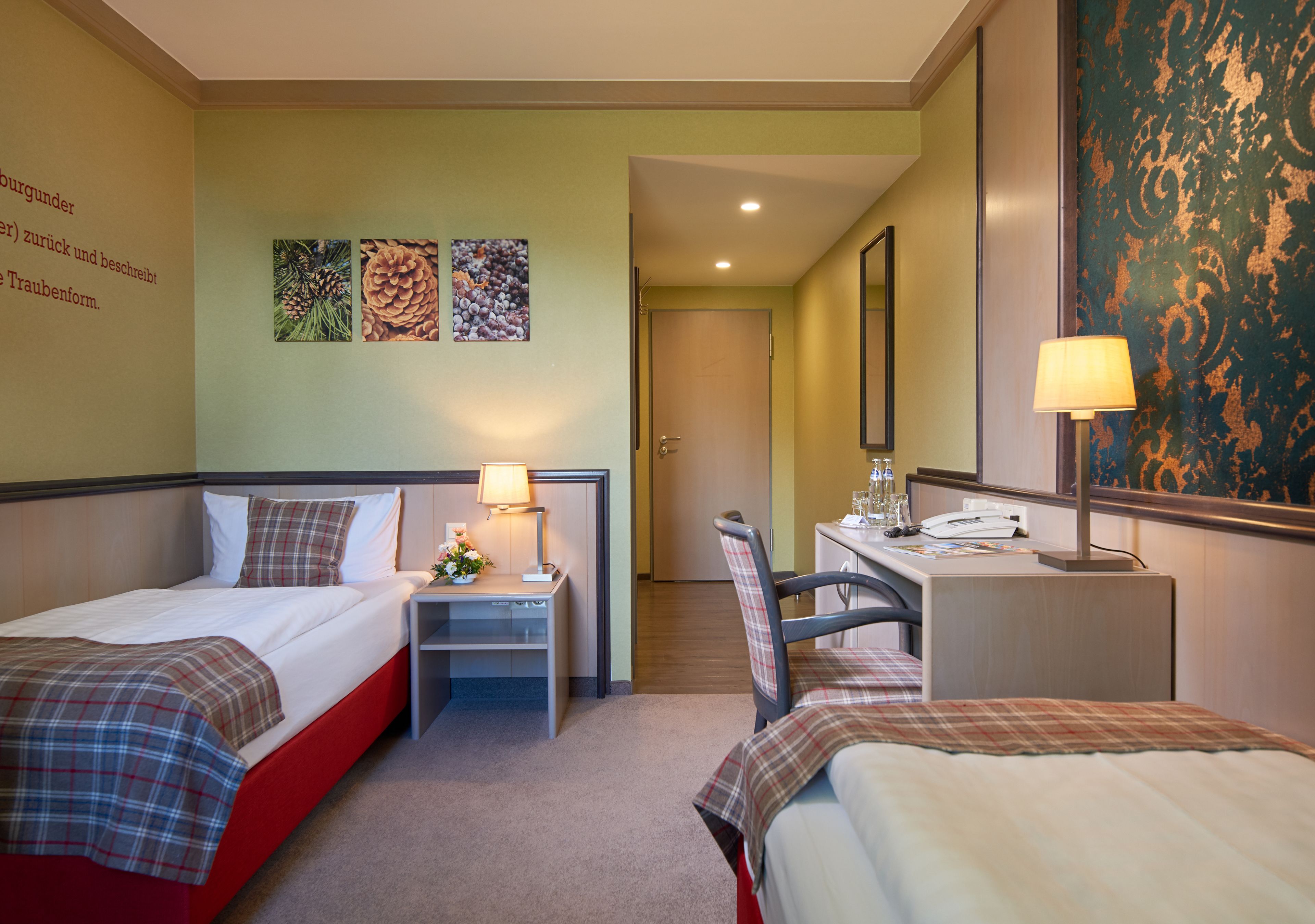 basic twin room | premium bedding, in-room safe, desk, free wifi