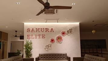 Sala de estar en el lobby