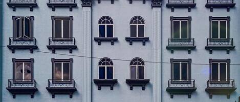 Fassade der Unterkunft