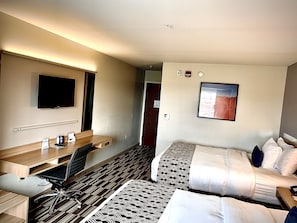 Desk, iron/ironing board, rollaway beds, free WiFi