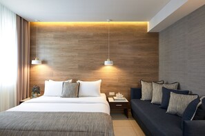 Ropa de cama de alta calidad, escritorio, insonorización y wifi gratis 