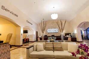 Sala de estar en el lobby