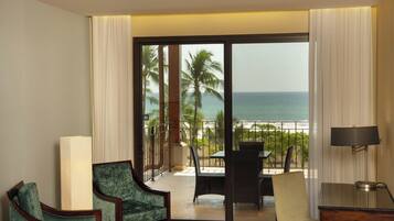 Suite Junior, 1 trÚs grand lit, vue océan | Vue de la chambre