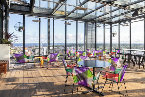 Terrasse sur le toit