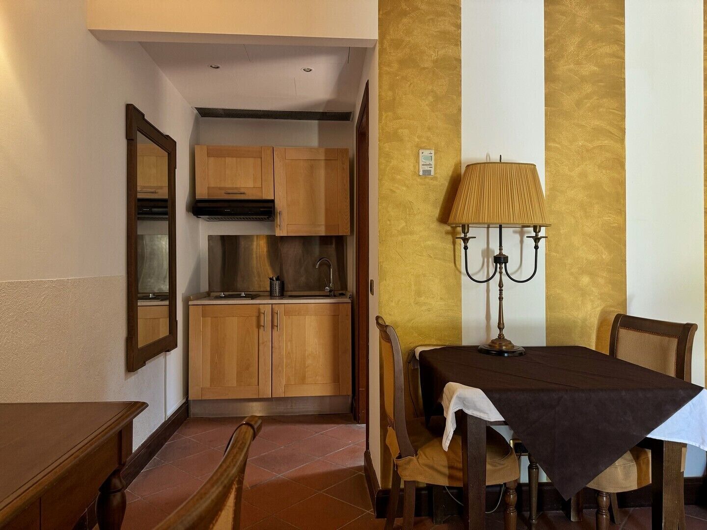 comfort triple room, 1 bedroom | private kitchen | fridge