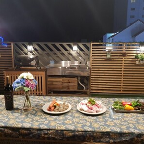 Quarto (Garden VIP Camping Package) | Terraço/pátio