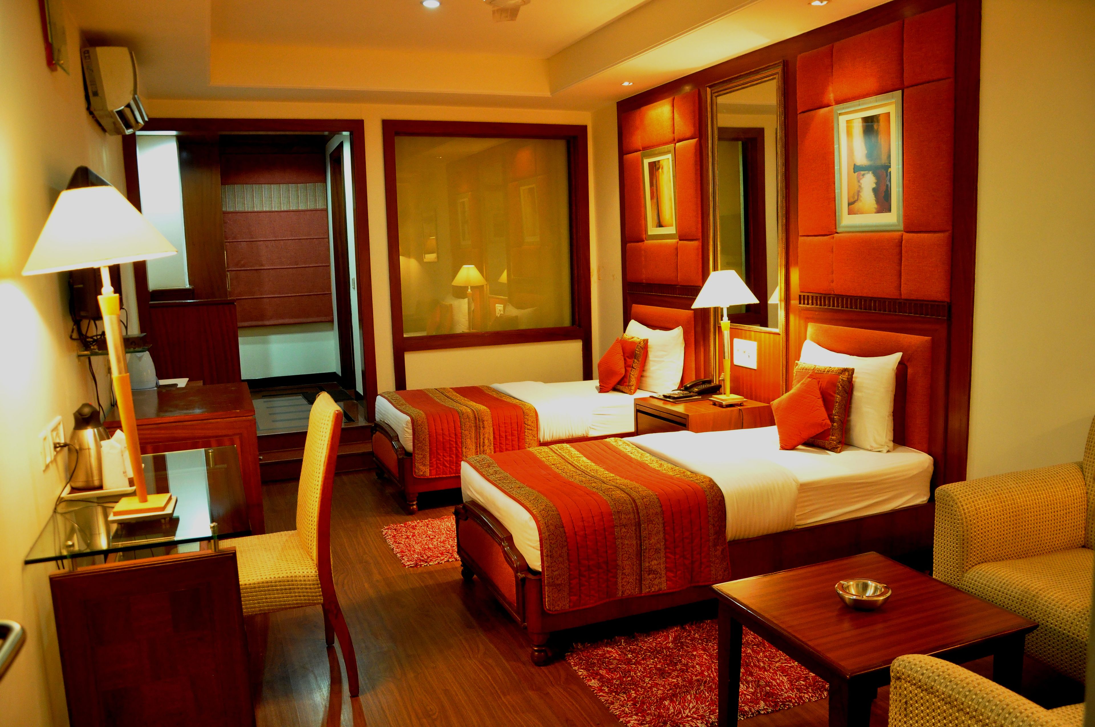 Egyptian cotton sheets, pillowtop beds, minibar, in-room safe