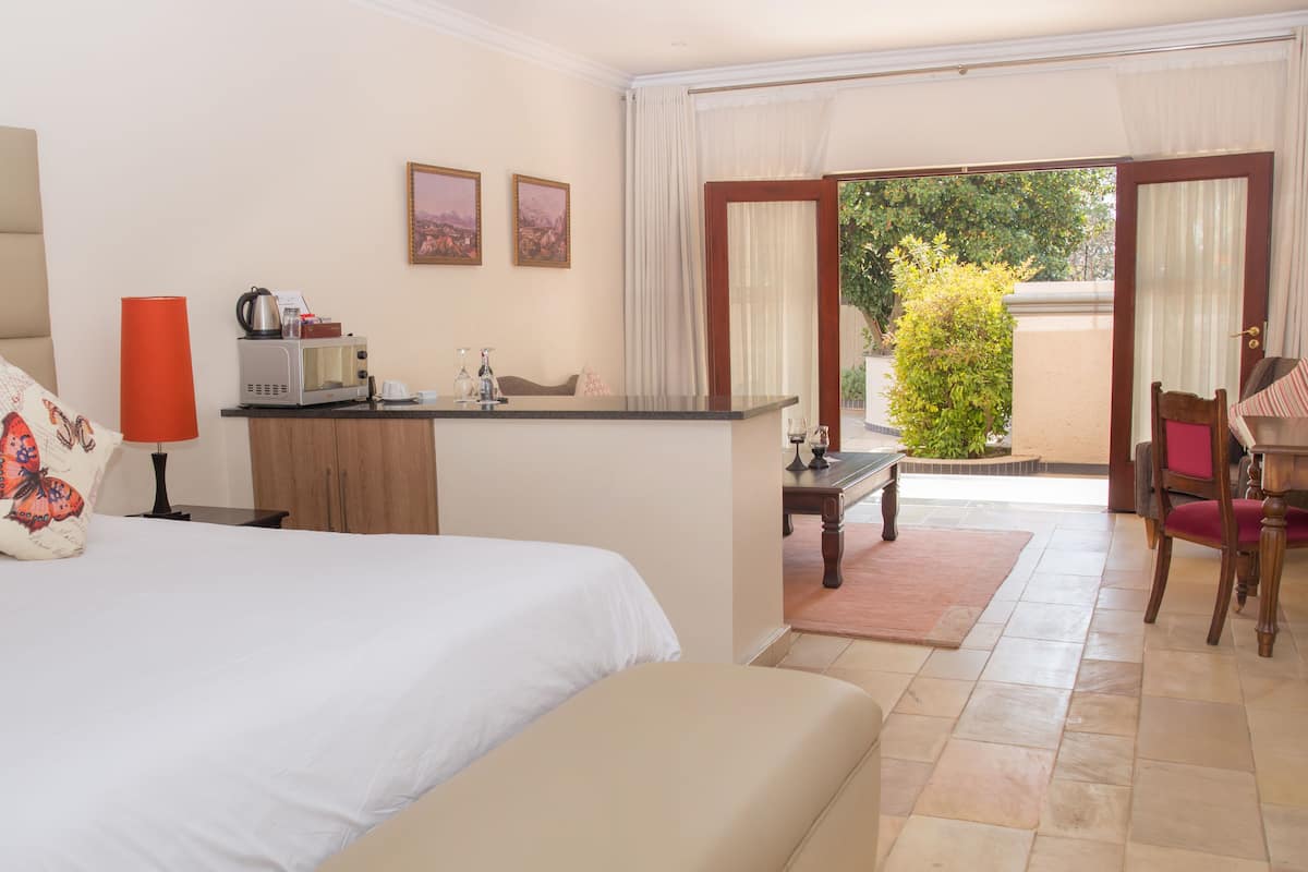Chambre Double Deluxe, vue piscine, rez-de-chaussée