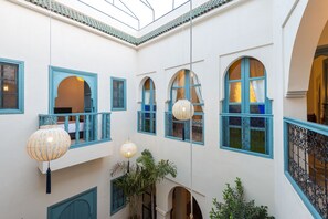 Courtyard view - Riad l'Orange Bleue (Marrakech)