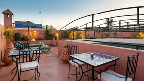 Terrasse sur le toit