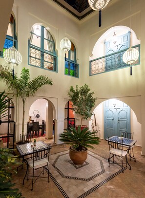 Terrace/patio - Riad l'Orange Bleue (Marrakech)