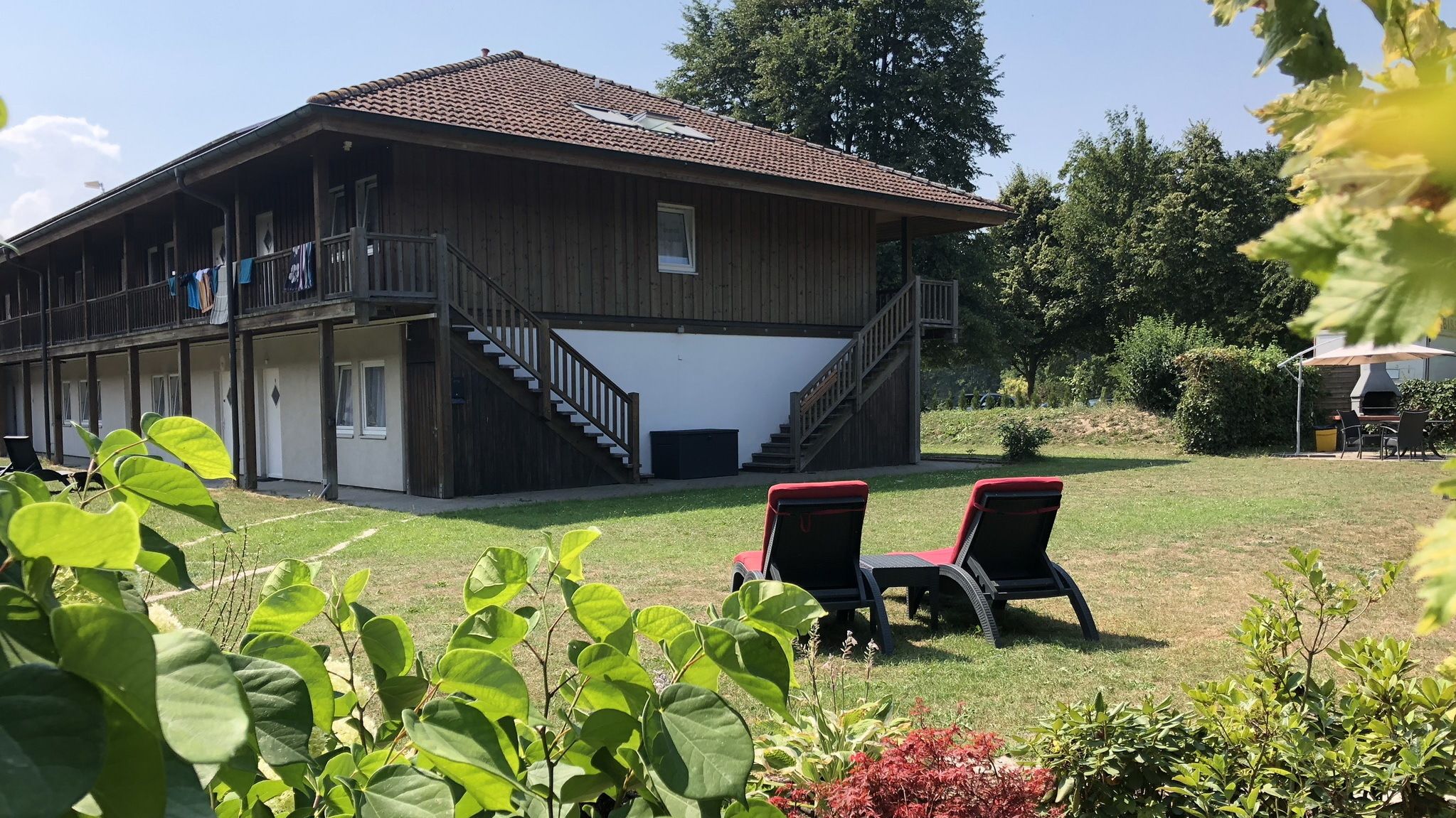 Fassade der Unterkunft