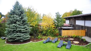 Blick von der Unterkunft