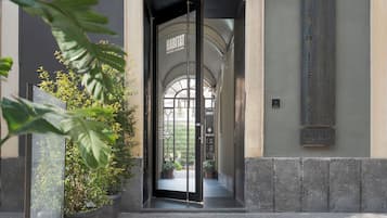 Voorkant van accommodatie