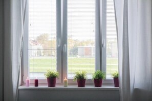 Quadruple Room, Shared Bathroom, River View | View from room - OKAY Hostel&House (Krakow)