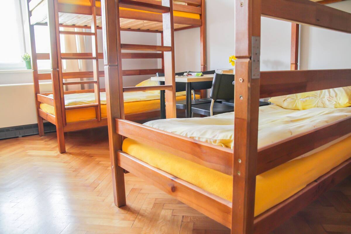 Shared Dormitory, Shared Bathroom (8 Bed Dormitory) | Premium bedding, down comforters, blackout drapes