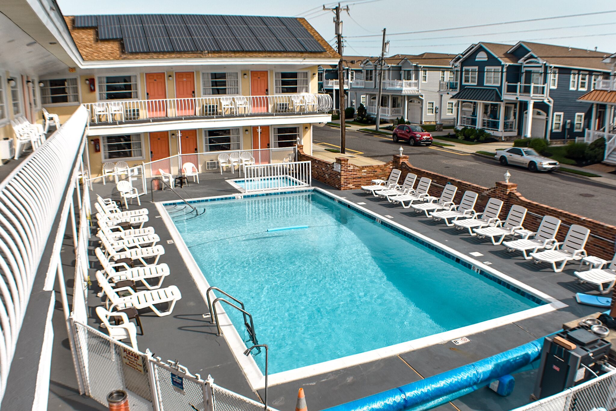 Seasonal outdoor pool