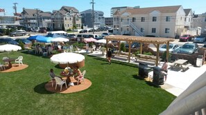 Property grounds - Blue Water Motel (Wildwood Crest)