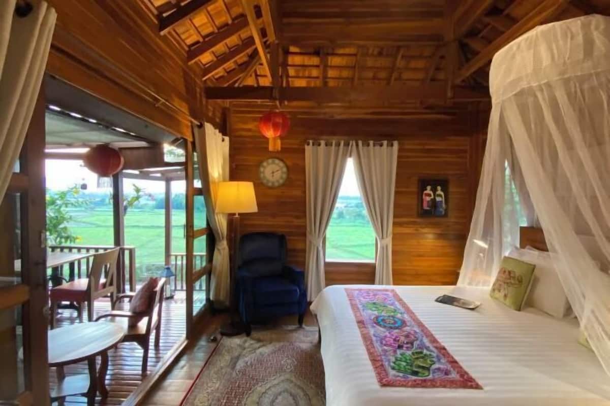 1 slaapkamer, luxe beddengoed, een minibar met enkele gratis items