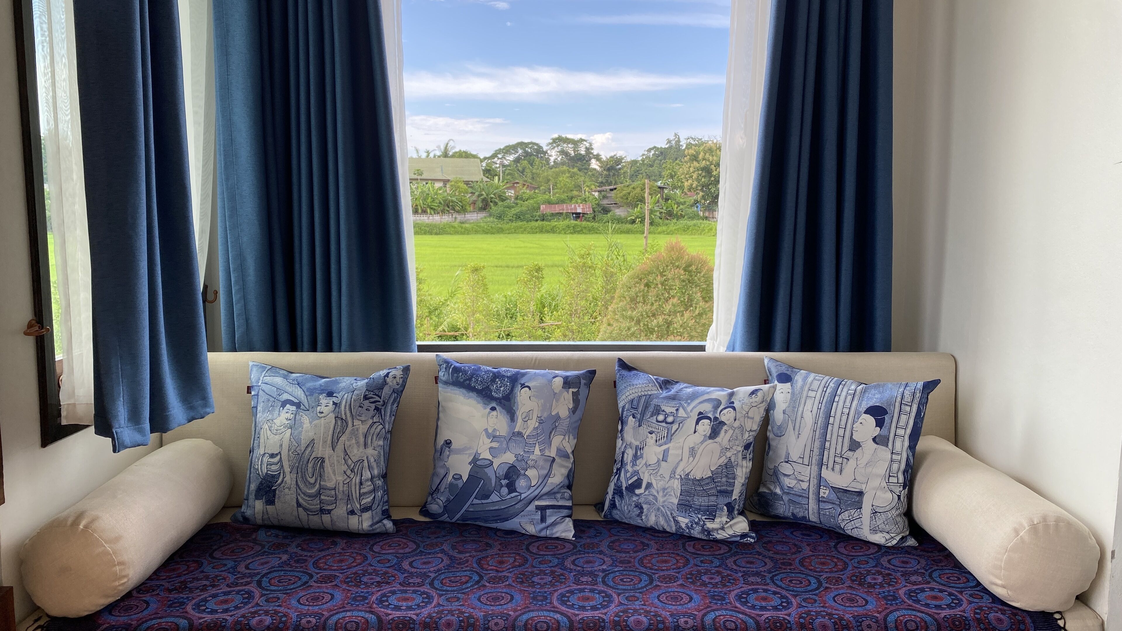 deluxe double room, mountain view | 1 bedroom, premium bedding, free minibar items, blackout curtains