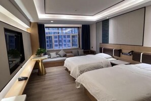 Minibar, in-room safe, alarm clocks - Jin Du Hotel (Altay)