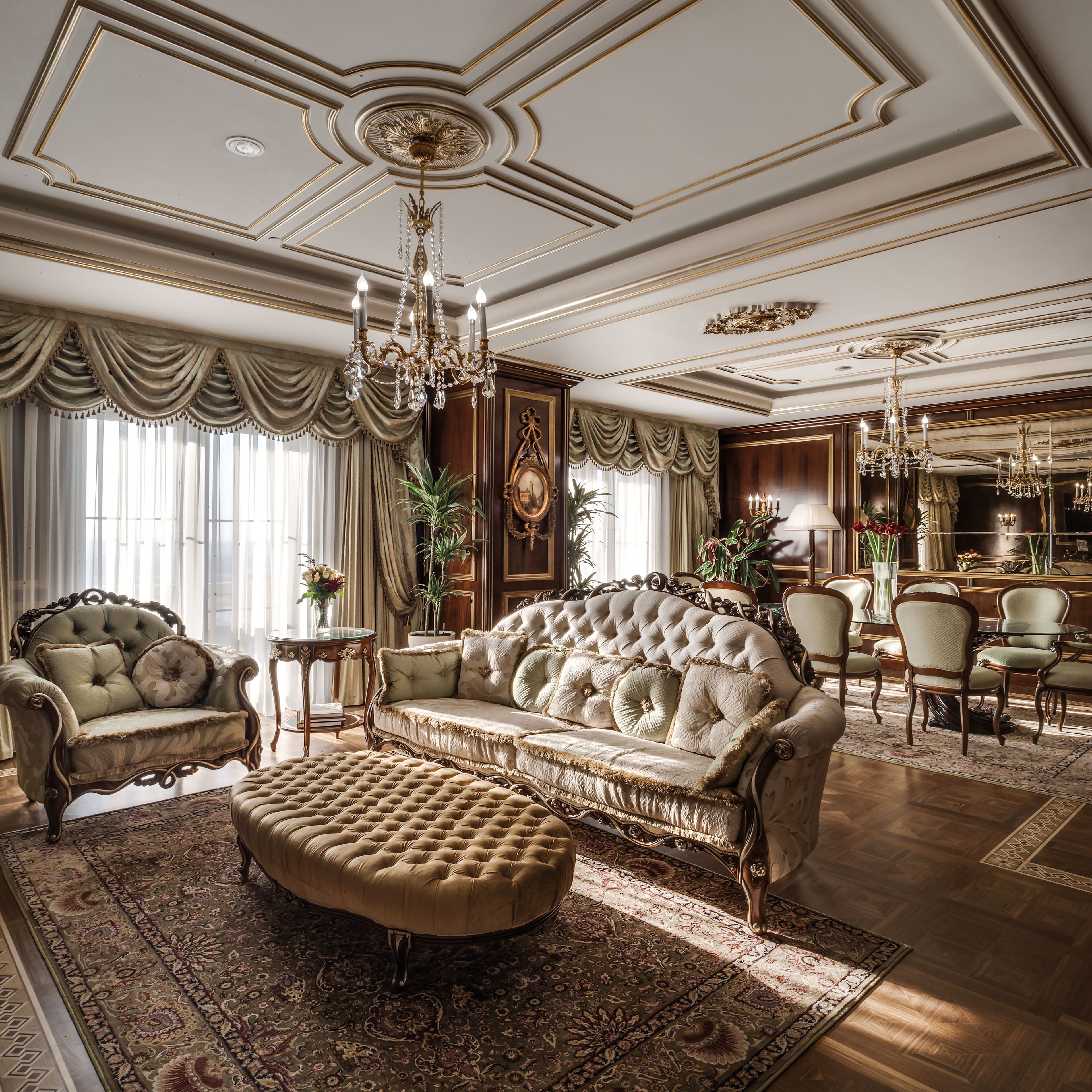 royal suite | living room | 42-inch lcd tv with satellite channels, tv, pay films