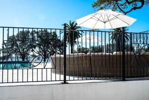 Seasonal outdoor pool
