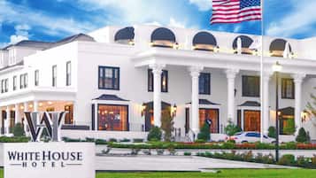 Fassade der Unterkunft