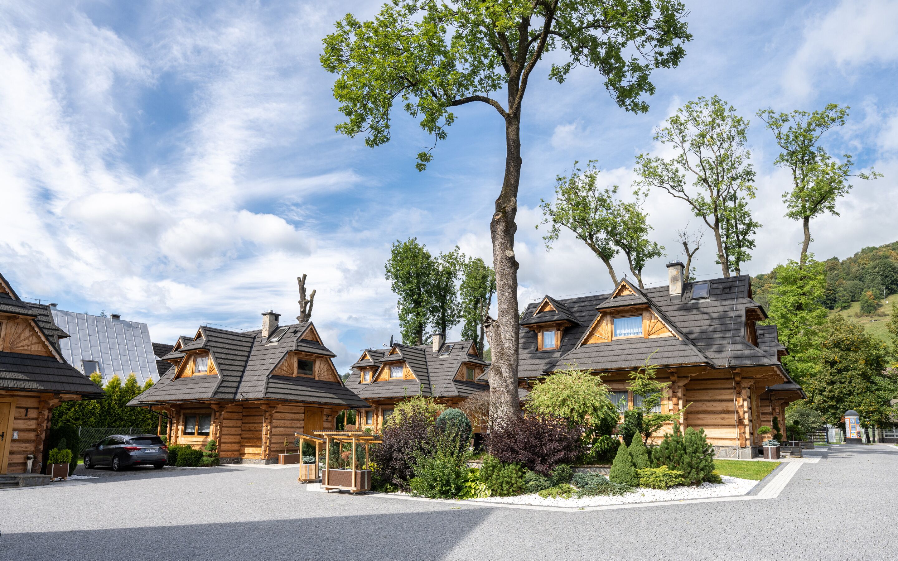 Façade de l’hébergement