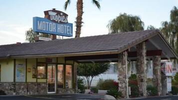 Overnatningsstedets facade