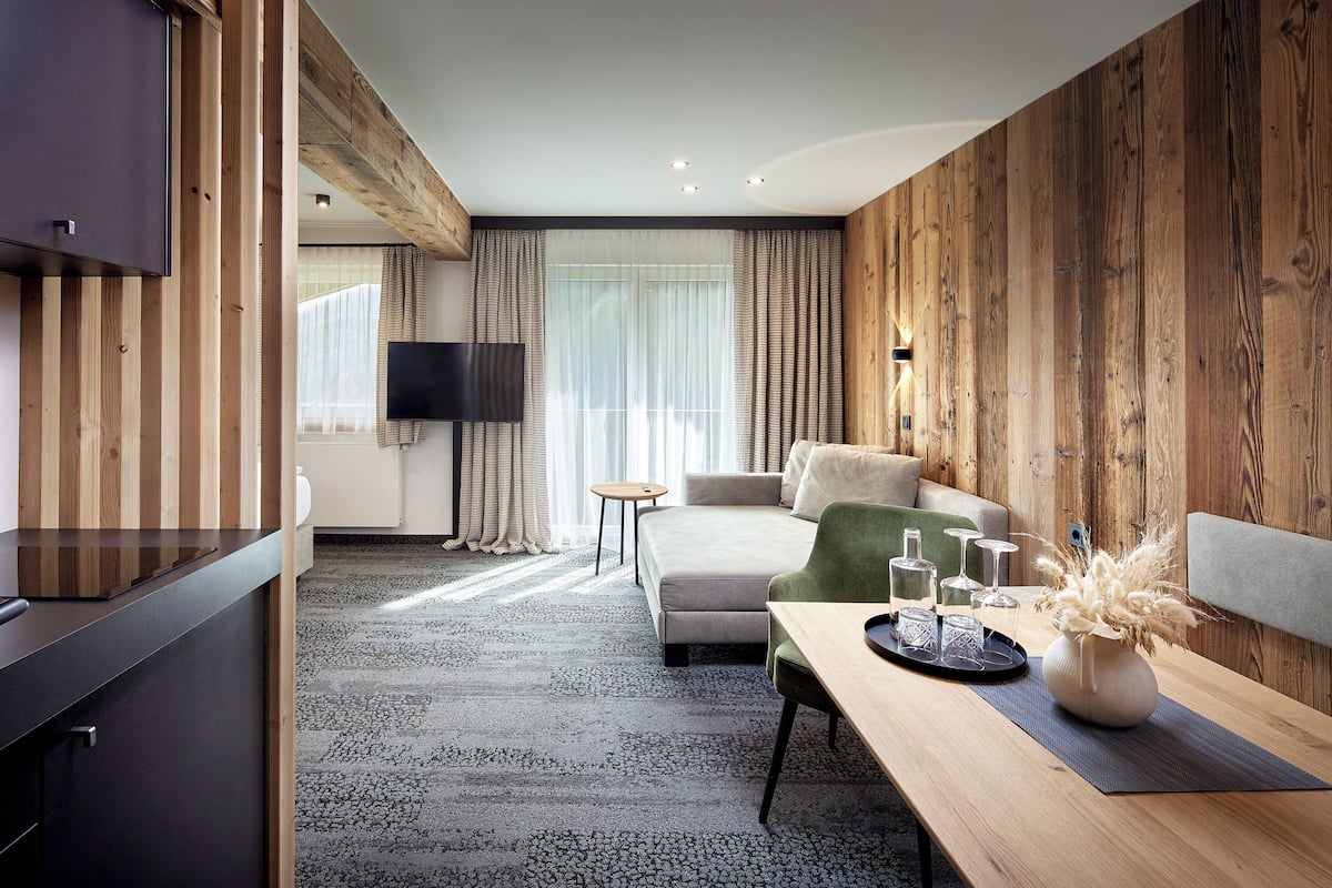 Appartement, 1 chambre | Draps en coton égyptien, literie de qualité supérieure