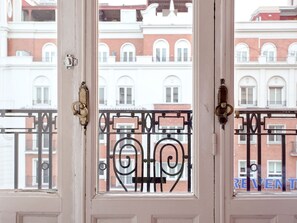 Standard Double Room, Shared Bathroom | View from room - Hostal Besaya (Madrid)