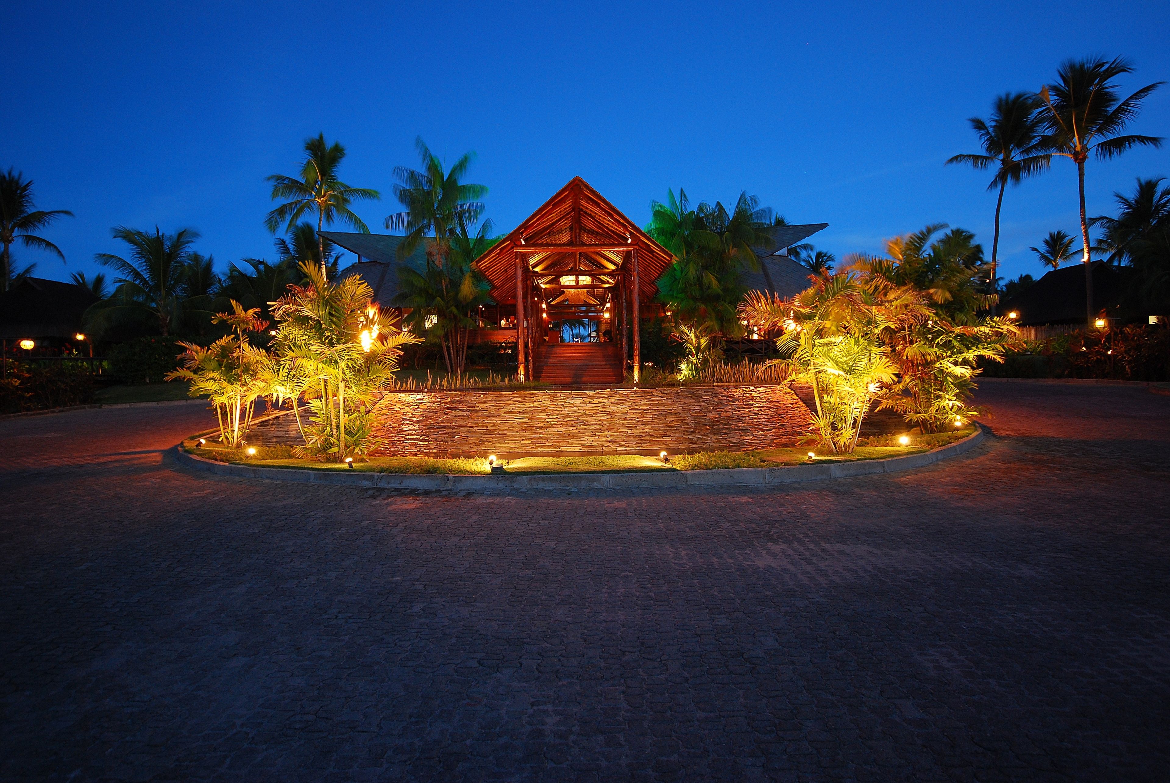 front of property – evening/night