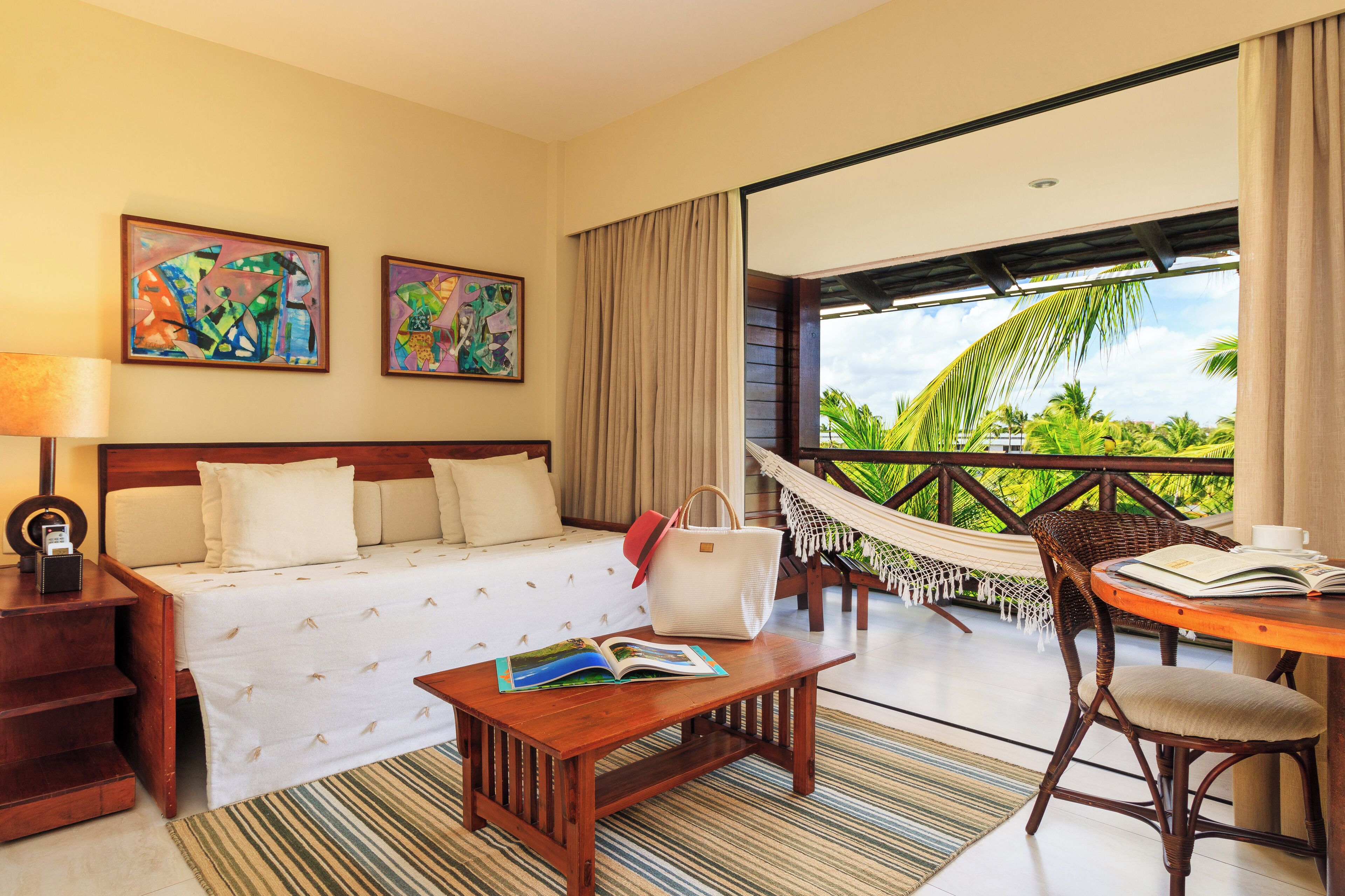 Chambre Double Deluxe, 1 chambre | Vue sur le jardin