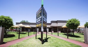 Entrada de la propiedad