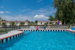 Seasonal outdoor pool