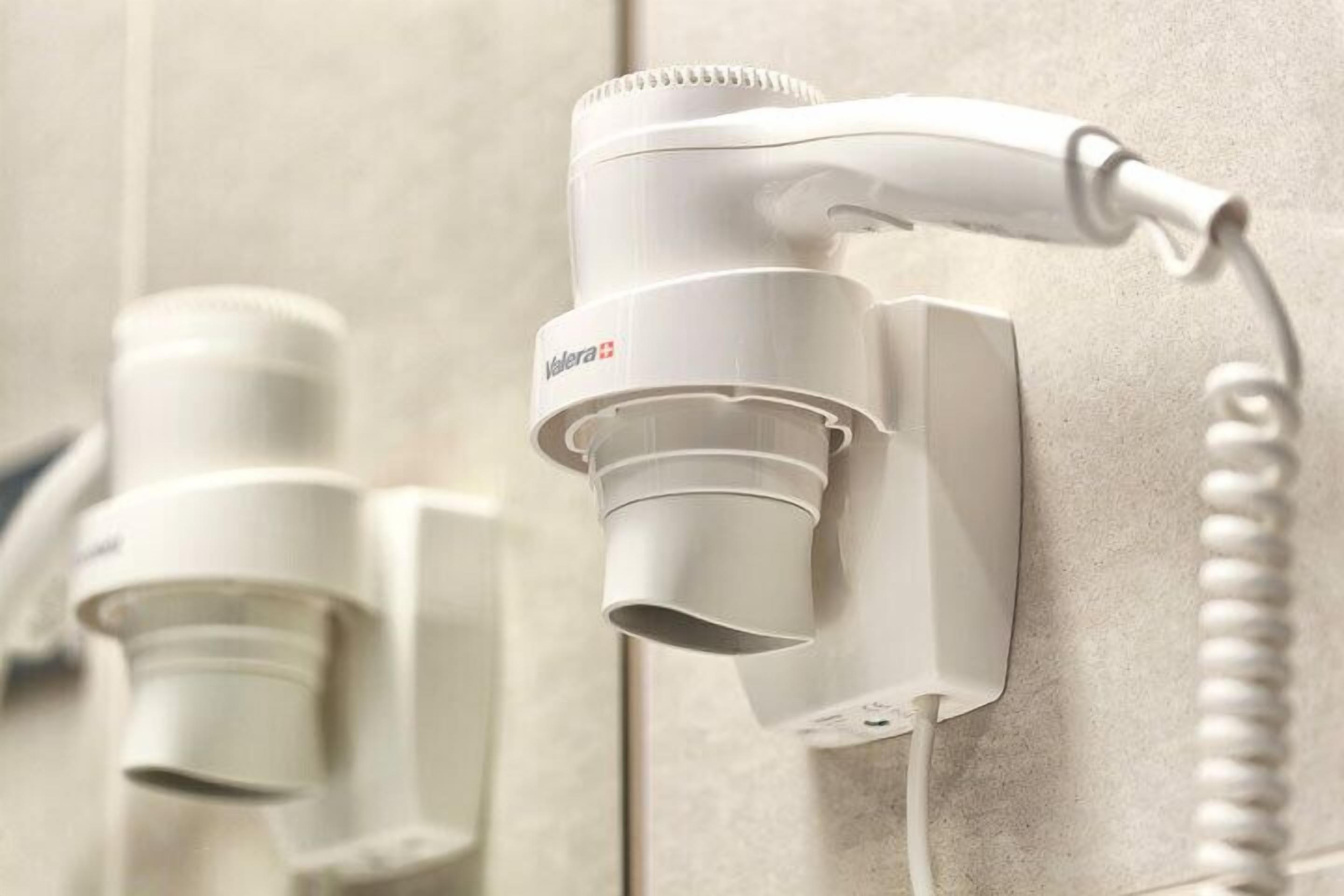 free toiletries, hair dryer, bathrobes, slippers