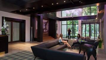 Sitzecke in der Lobby