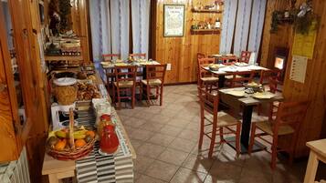 Daily buffet breakfast (EUR 10 per person)