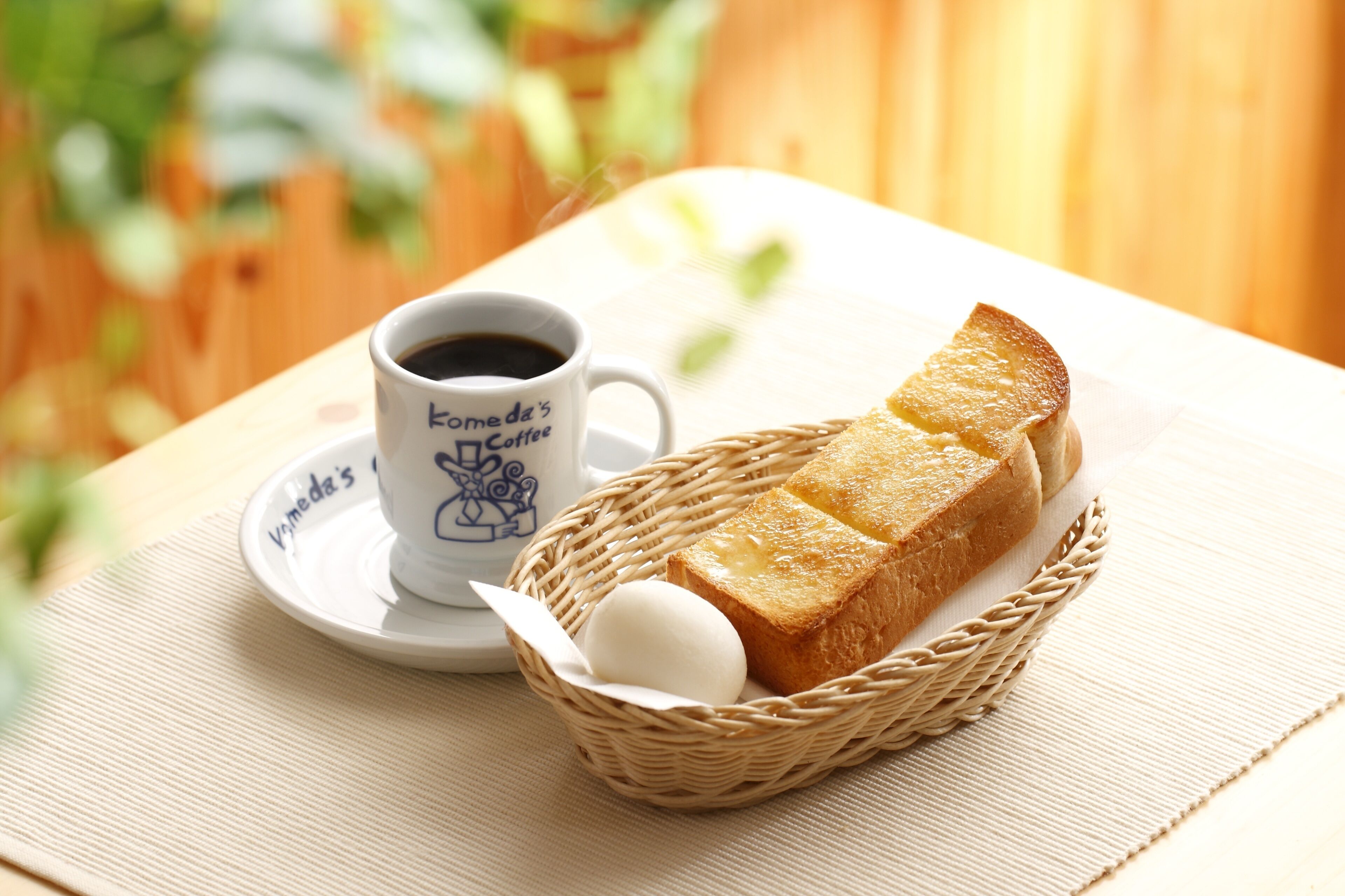 daily continental breakfast (jpy 540 per person)