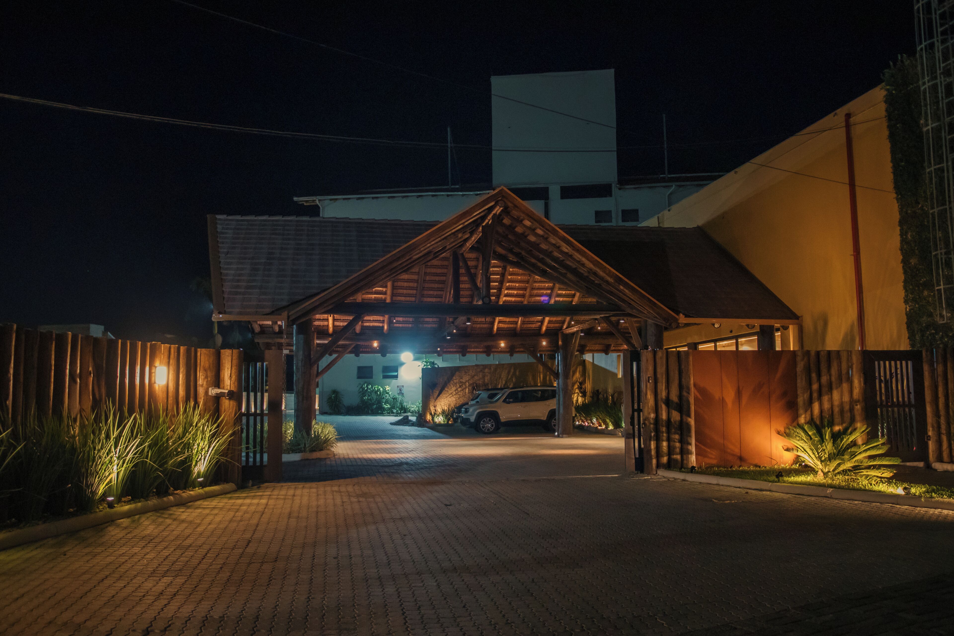 Fachada da propriedade