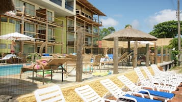 Indoor pool, 2 outdoor pools, pool umbrellas, pool loungers