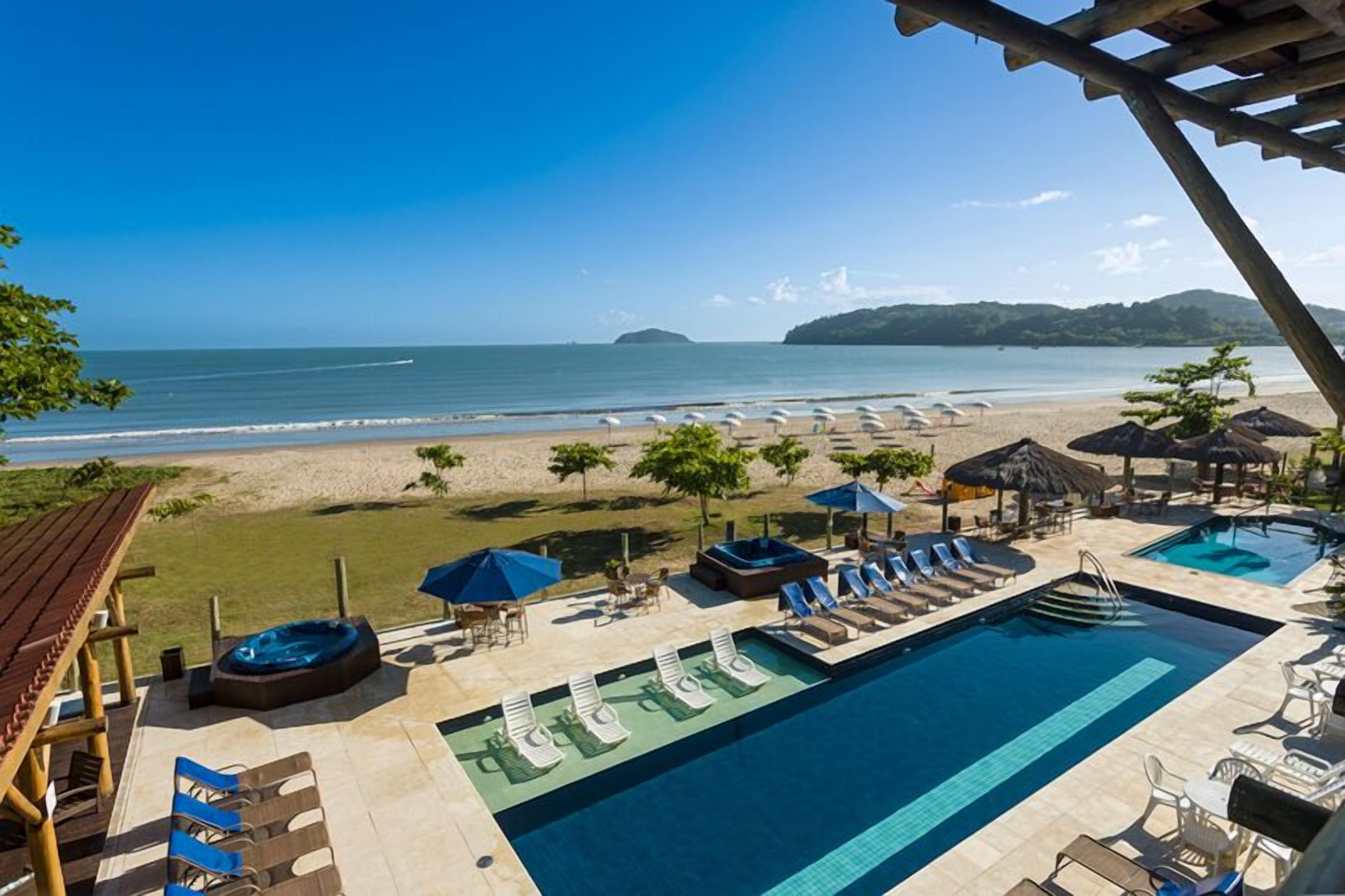 Na praia 