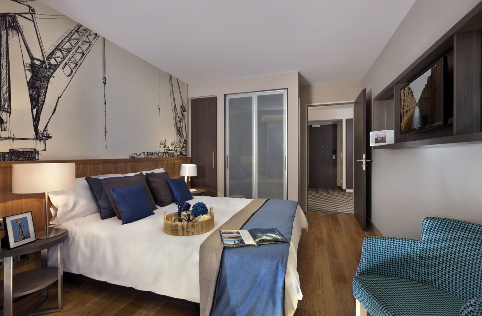 Appartamento, 1 camera da letto | Biancheria da letto di alta qualità, una cassaforte in camera