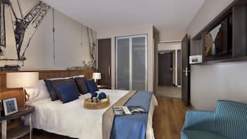 Appartamento, 1 camera da letto | Biancheria da letto di alta qualità, una cassaforte in camera