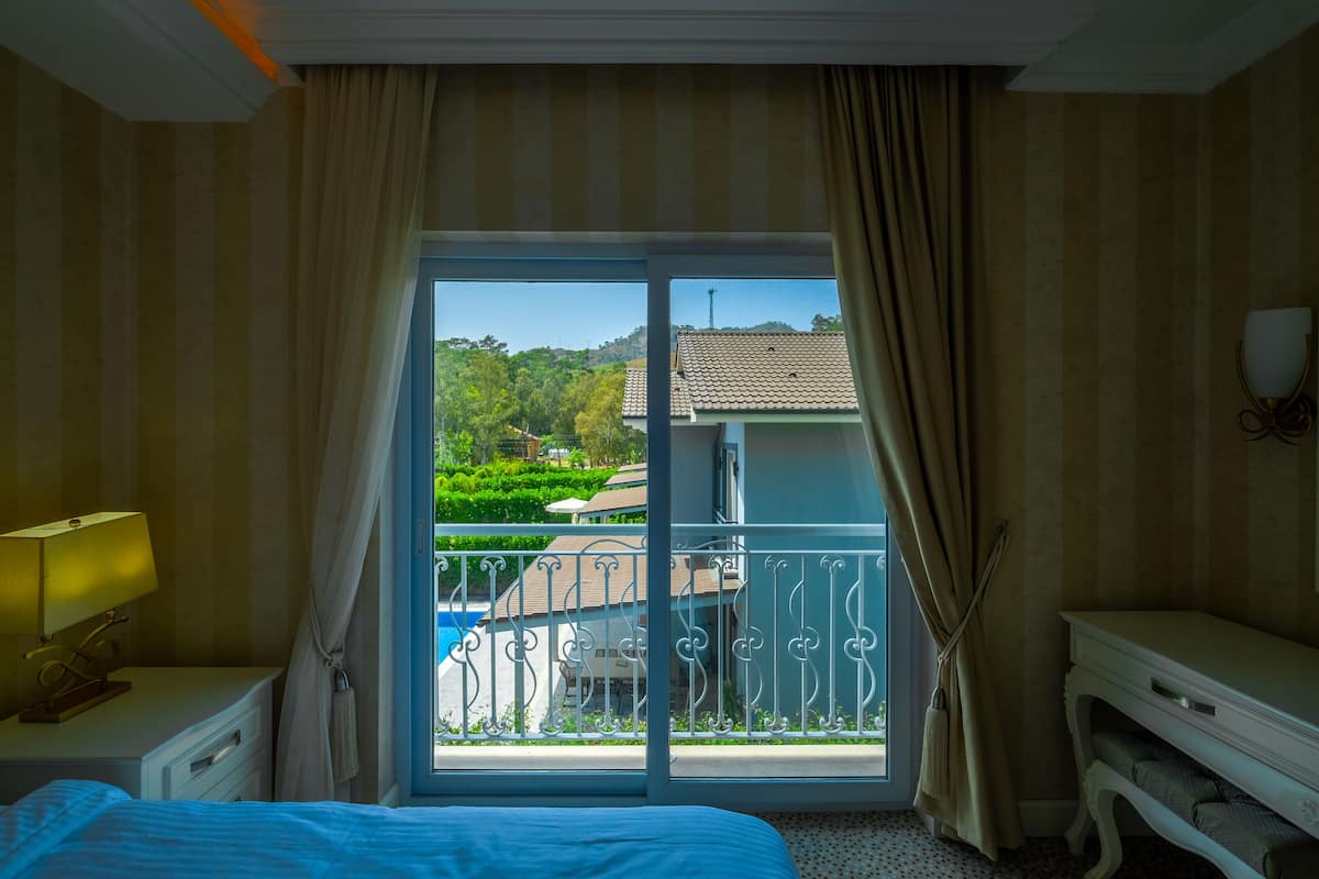 superior room, 2 double beds | 1 bedroom, minibar, in-room safe, desk